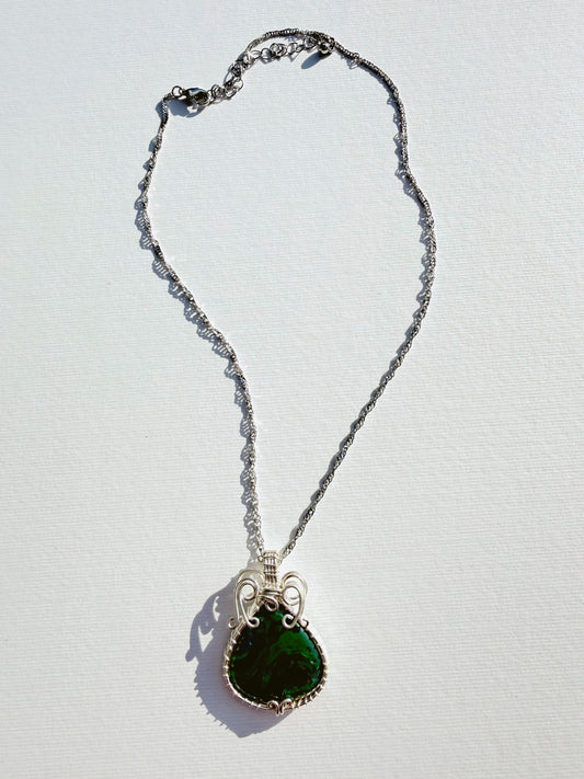 Natural Stone Pendant Necklaces