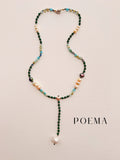 Studio Emanate x POEMA — Emerald Drift Necklace