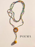 Studio Emanate x POEMA — Carnival Loop Necklace