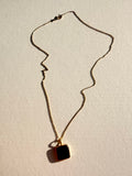 Black Pendant Necklace