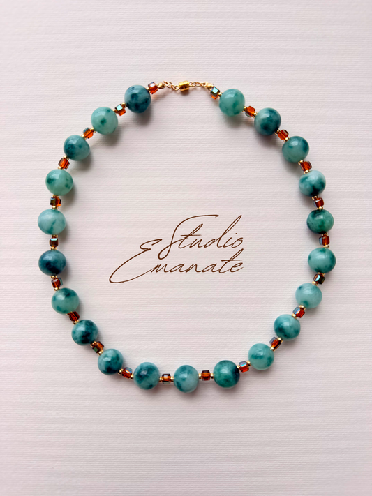 Sea Glass Strand Necklace