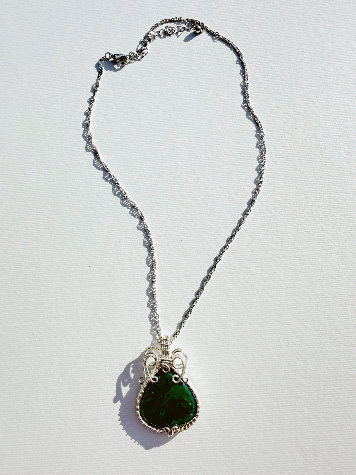 Natural Stone Pendant Necklaces