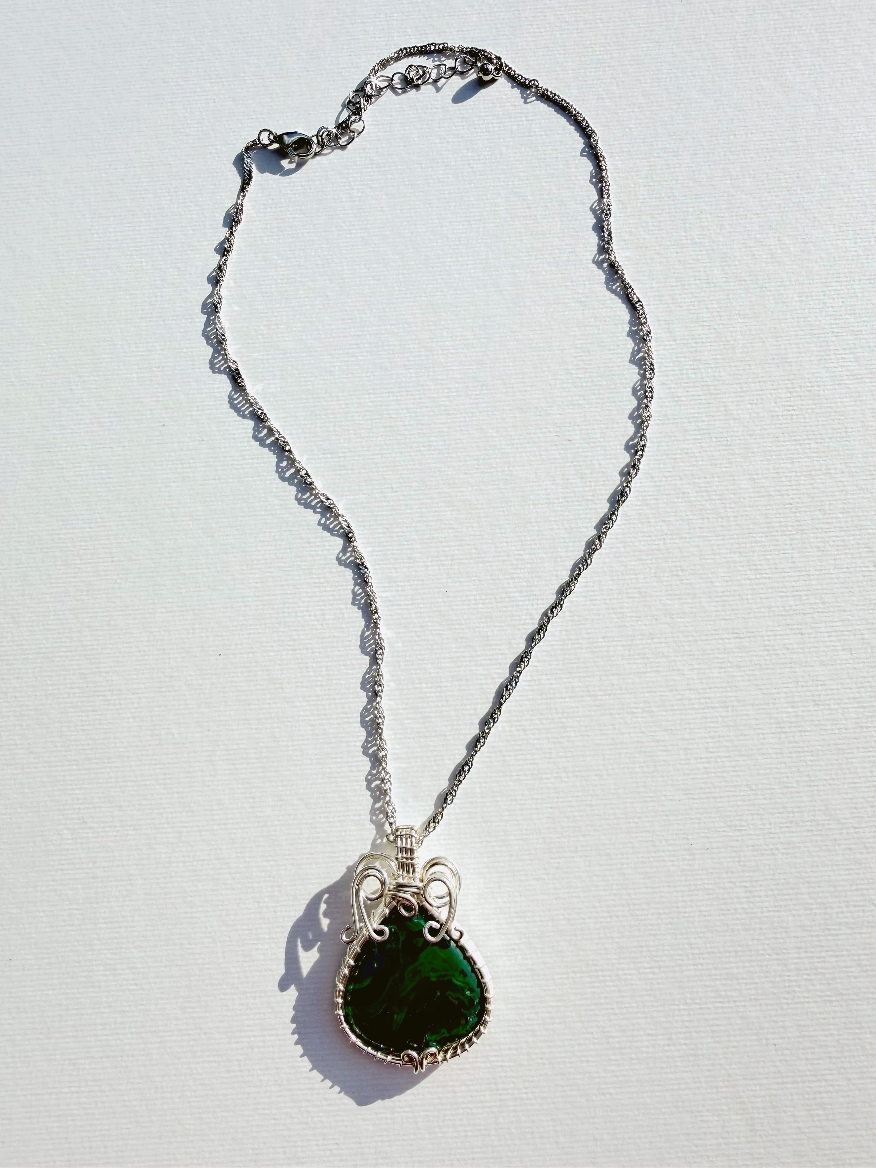 Natural Stone Pendant Necklaces