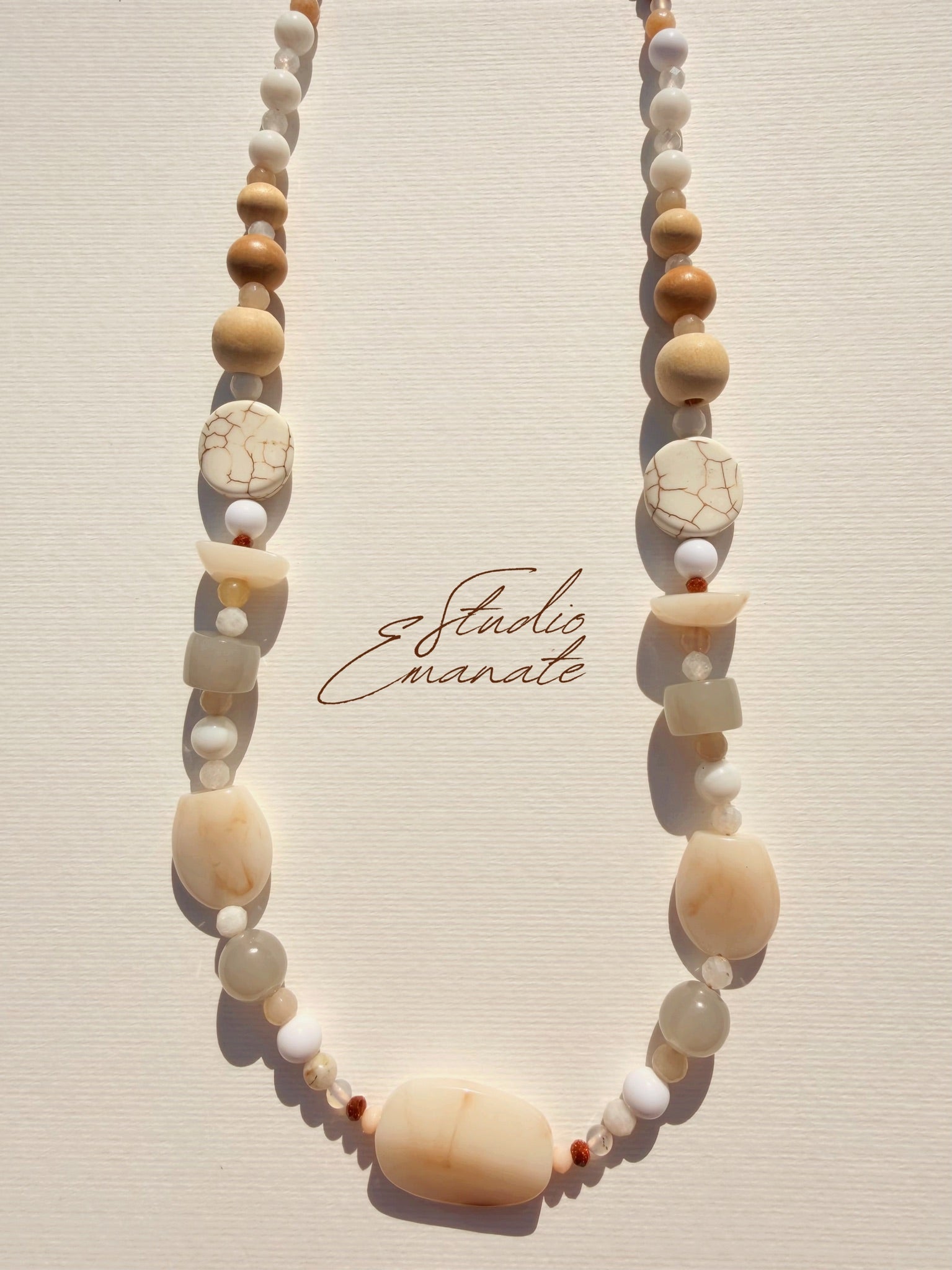 Stone Veil Necklace