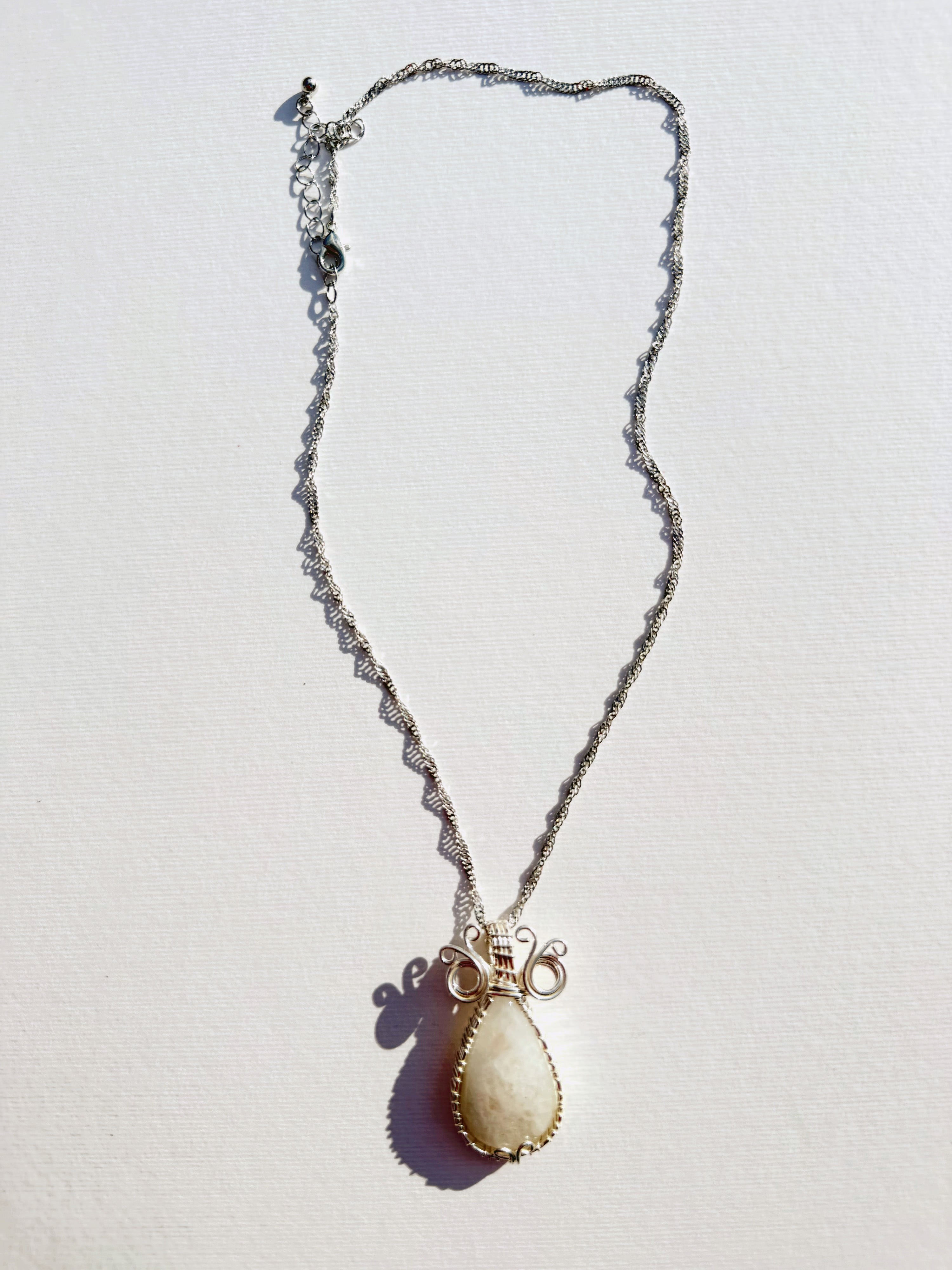 Natural Stone Pendant Necklaces
