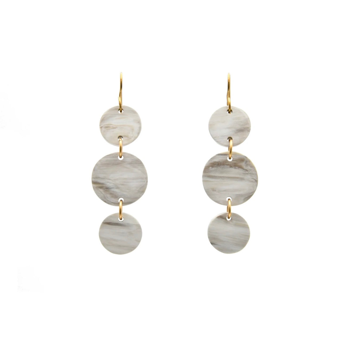 Triple Circle Earrings