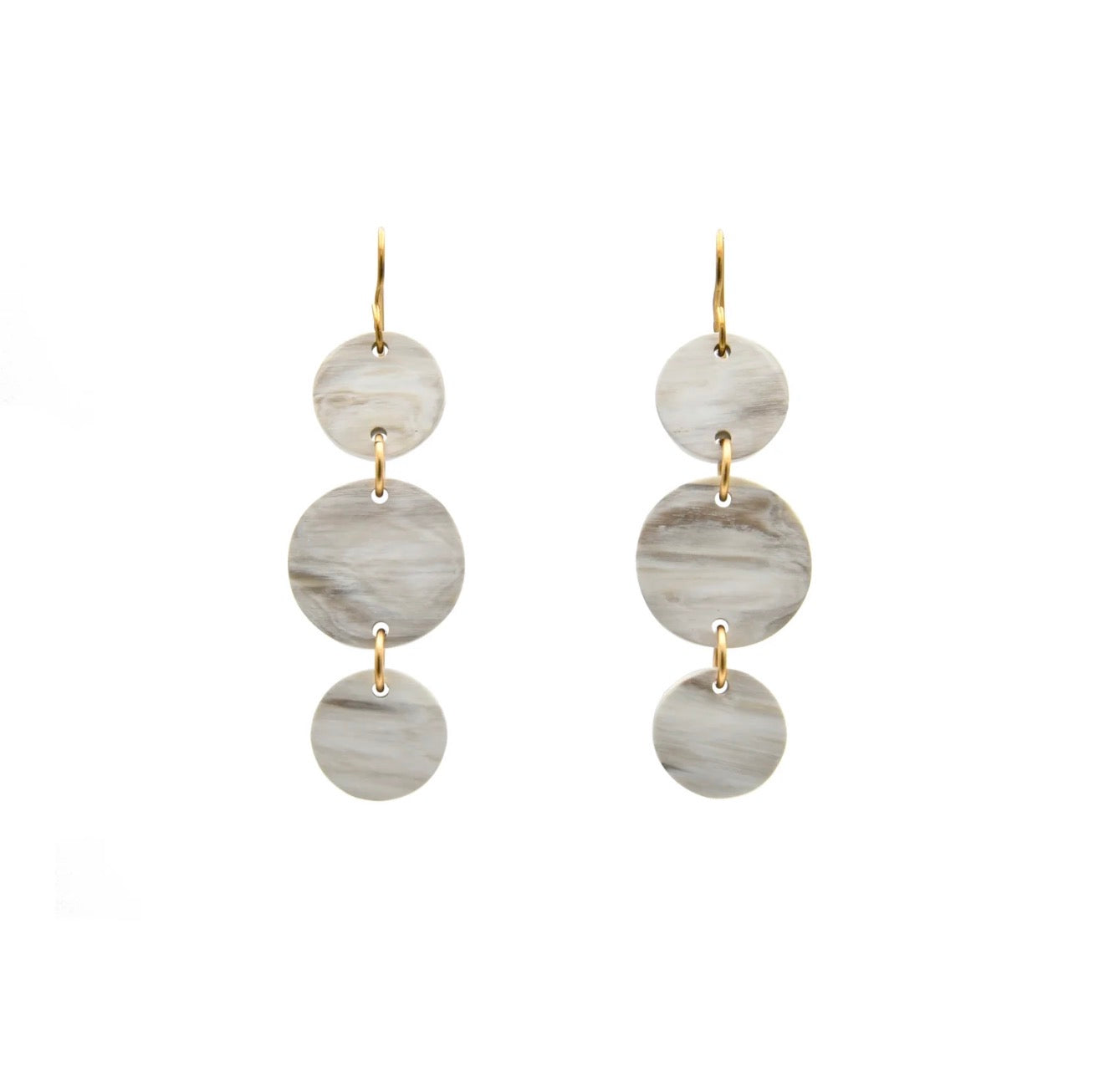 Triple Circle Earrings