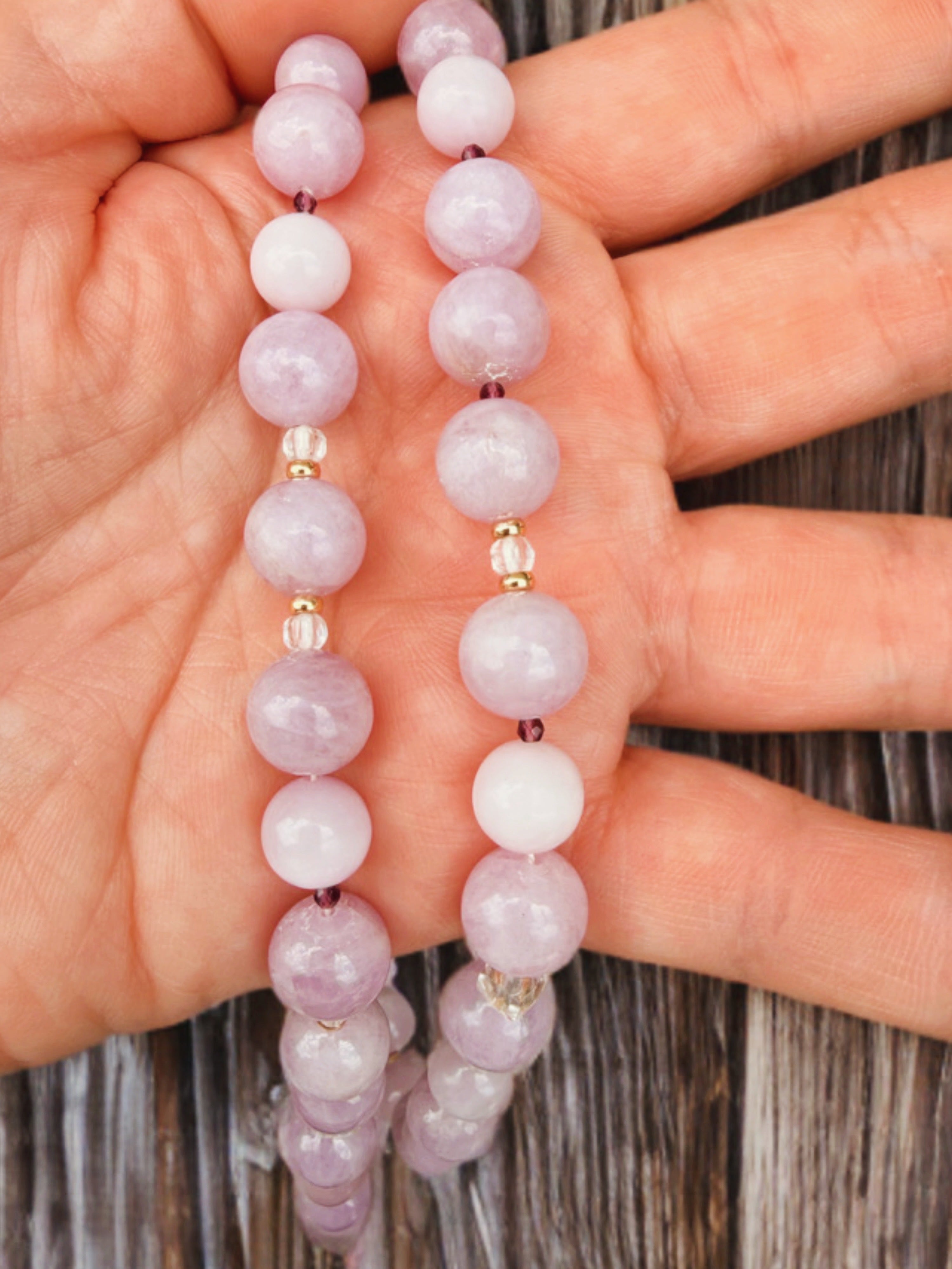 Kunzite Over-the-Head Strand
