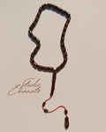 Egyptian Misbaha with Brass Inlay