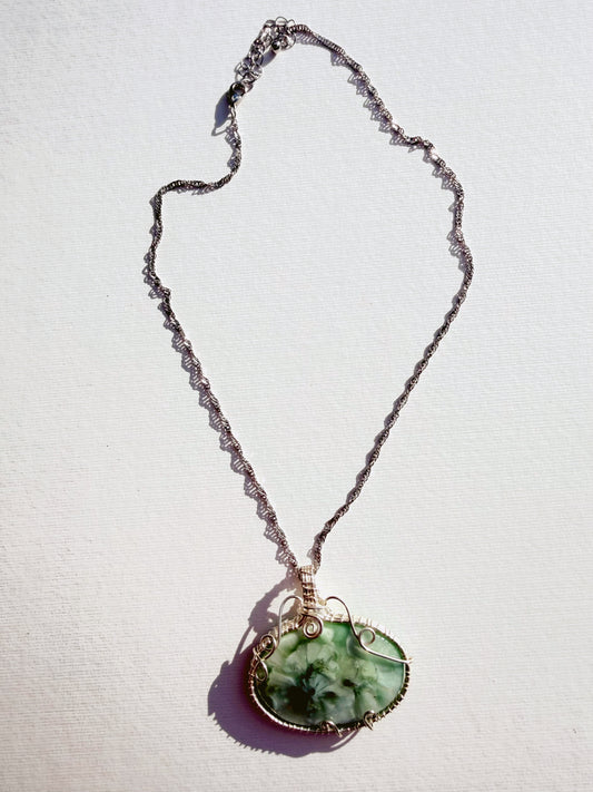 Natural Stone Pendant Necklaces