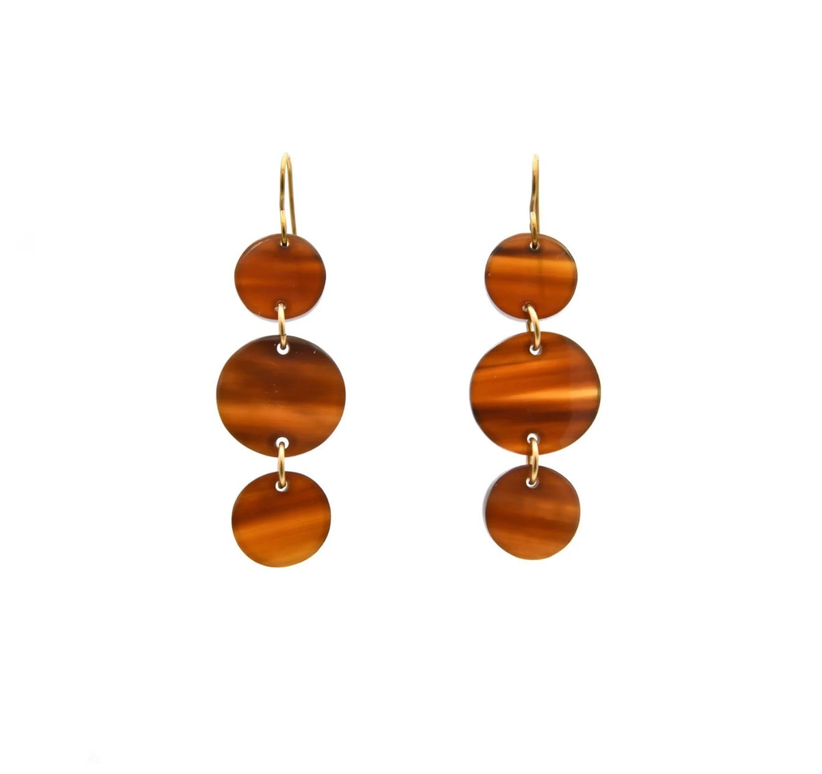 Triple Circle Earrings