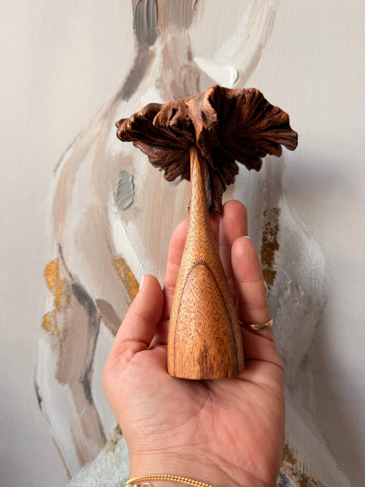 Wooden Mushroom