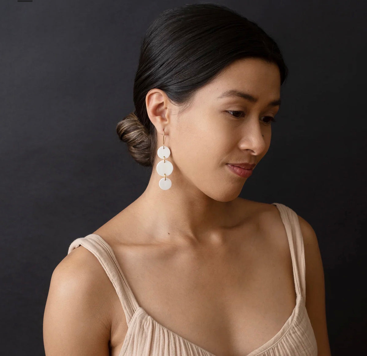 Triple Circle Earrings
