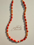 Flame Facet Necklace