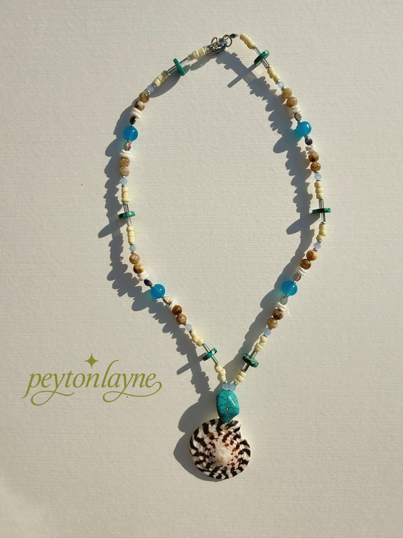 Tide Marker Shell Necklace