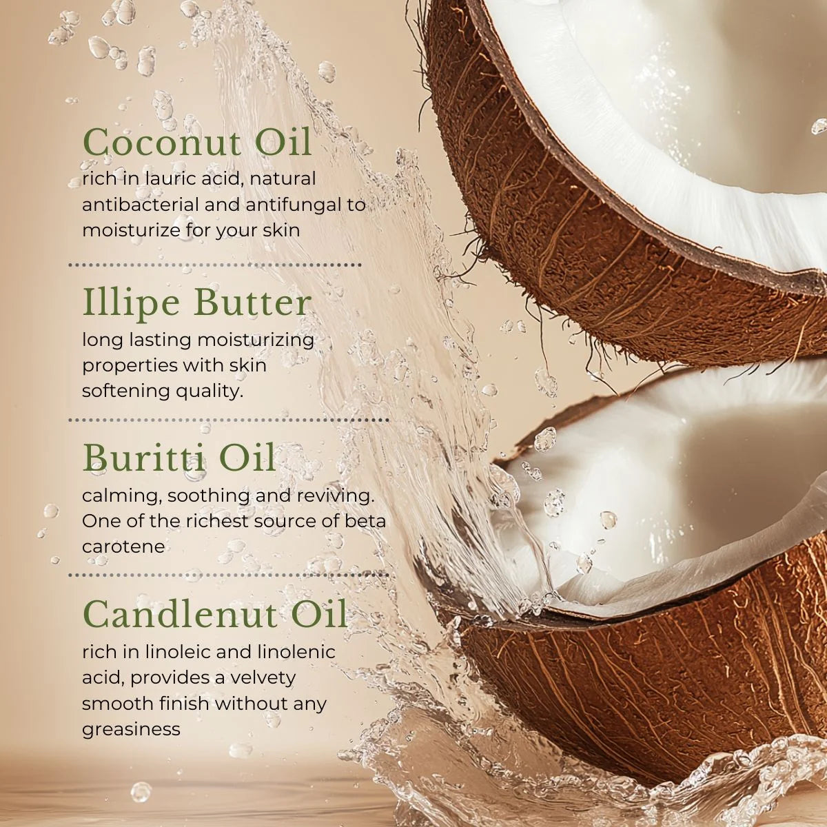 Juara Coconut Illipe Hand and Nail Balm, 2.5 oz