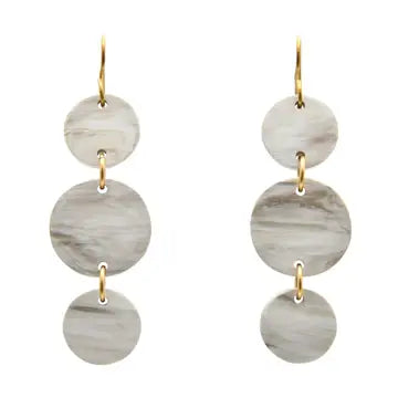 Triple Circle Earrings