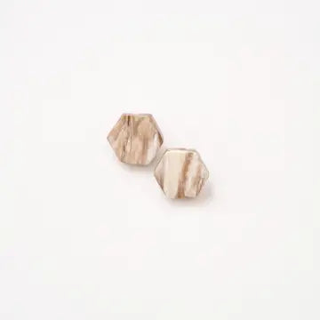 Honeycomb Post Earrings