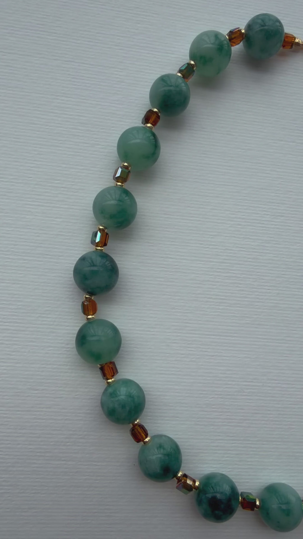 SEA GLASS STRAND NECKLACE