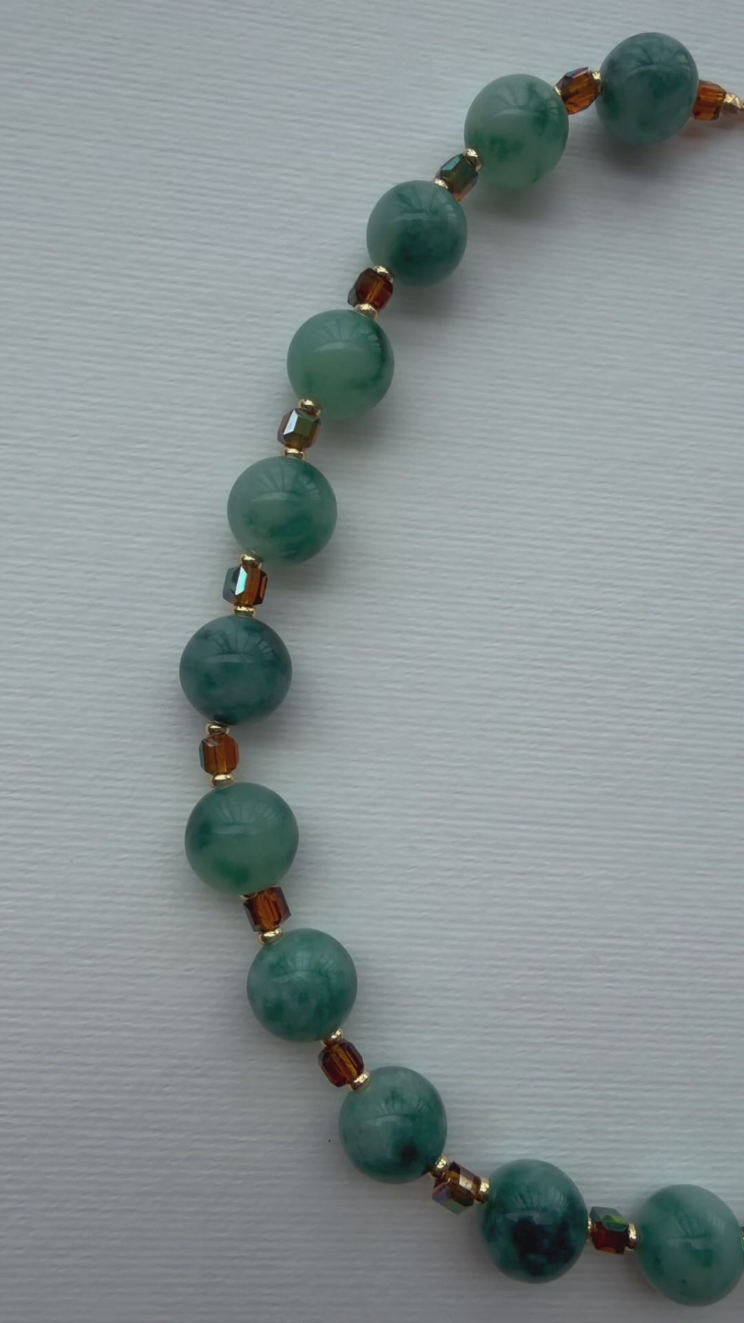 SEA GLASS STRAND NECKLACE